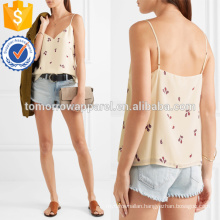 Printed Silk Crepe De Chine Camisole Manufacture Wholesale Fashion Women Apparel (TA4089B)